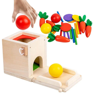 Ecotoys SmartStart Box | Desarrolla las habilidades de tu pequeño - Experiencia de aprendizaje lúdica para colores y formas